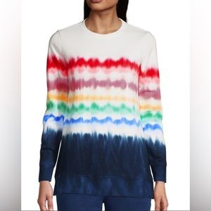 Lands End Serious Sweats Crewneck long sleeve sweatshirt, size Medium 10/12